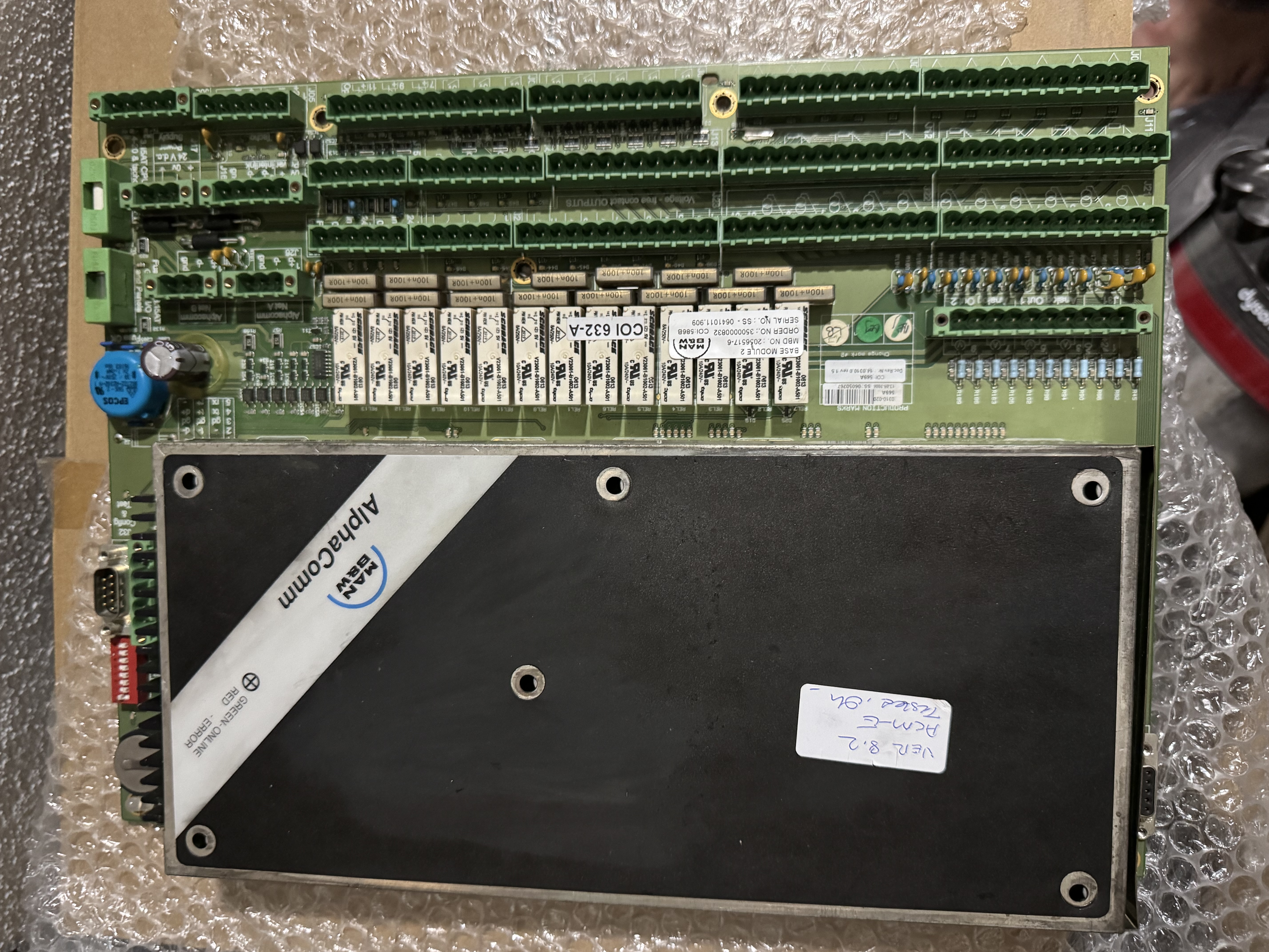 MAN MAIN ENGINE CONTROL MODULE ALPHACOM BASEMODULE